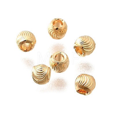 Brass Beads KK-M318-42G-1