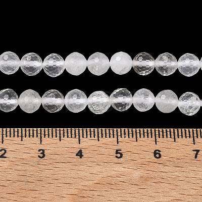 Natural Quartz Crystal Beads Strands G-Z164-B02-6mm-1