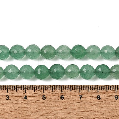 Natural Green Strawberry Quartz Beads Strands GG-CBA0166-A02-8mm-1