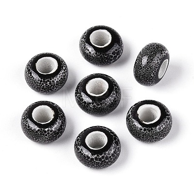Handmade Porcelain Beads PORC-S498-05N-1