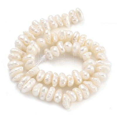 Natural Keshi Pearl Cultured Freshwater Pearl Beads Strands PEAR-C003-31B-1