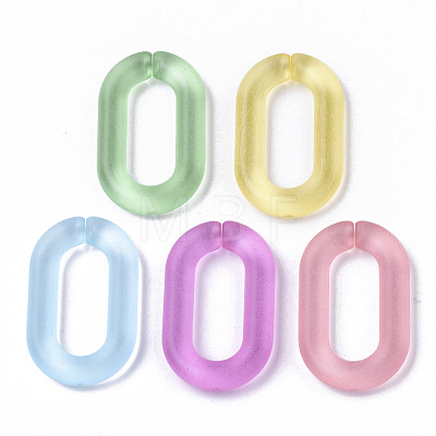 Transparent Acrylic Linking Rings OACR-N009-005A-F-1
