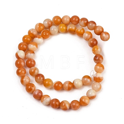 Handmade Lampwork Beads Strand LAMP-B056-8mm-13-1