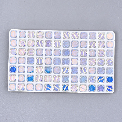 Transparent K9 Glass Beads RGLA-T152-03-1