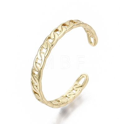 Brass Cuff Finger Rings X-RJEW-N030-006-NF-1