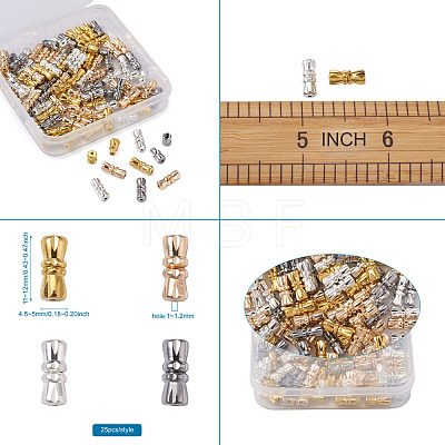  Jewelry Brass Screw Clasps KK-PJ0001-04-1