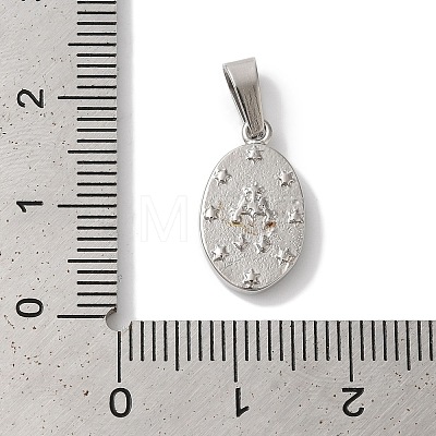 Non-Tarnish 304 Stainless Steel Pendants STAS-Z075-23P-1