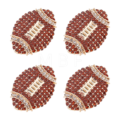 Zinc Alloy Rhinestone Lapel Pin Brooches JEWB-WH0028-122-1