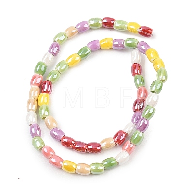 Handmade Porcelain Beads Strands PORC-B008-01-1