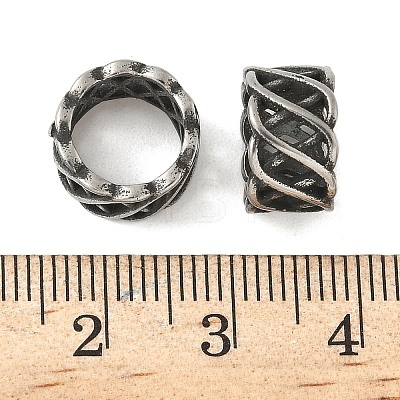 304 Stainless Steel Beads STAS-Z147-17AS-1