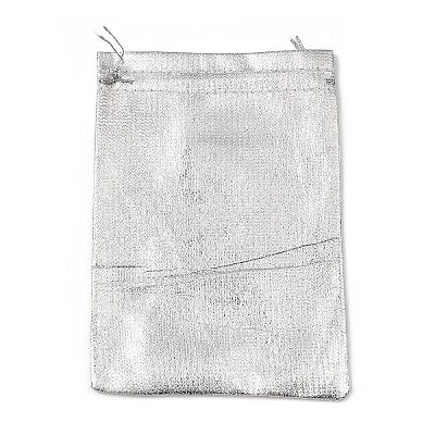 Rectangle Polyester Bags with Nylon Cord ABAG-E008-01B-13-1