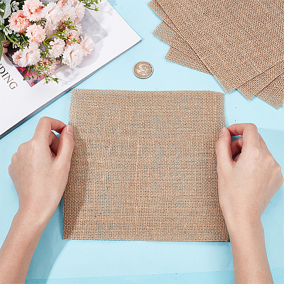 Linen Fabrics DIY-WH0419-85-1