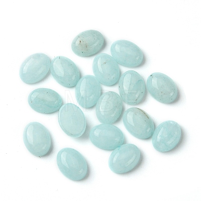 Natural White Jade Cabochons G-A094-01B-30-1