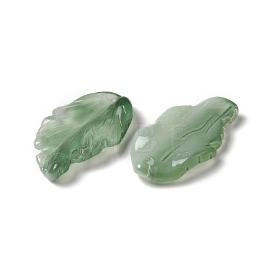 Dyed & Heated Glass Pendants X1-GLAA-B009-06-1