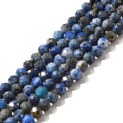 Natural Lapis Lazuli Beads Strands G-Z035-A01-02C-1