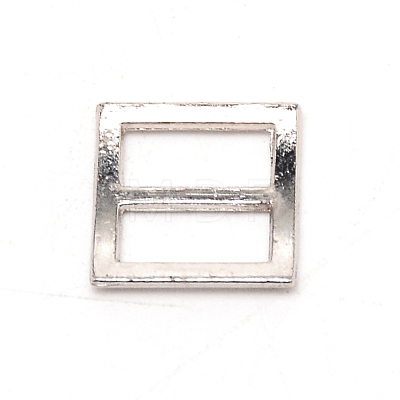 Alloy Slide Buckles FIND-WH0100-46B-P-1