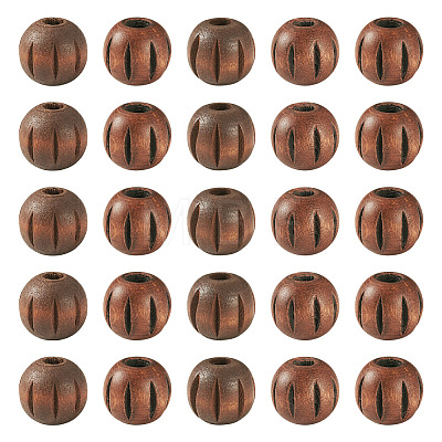 Wood European Beads WOOD-TA0003-10D-1