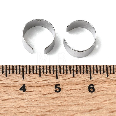 304 Stainless Steel Ear Cuff Findings STAS-G379-01P-1