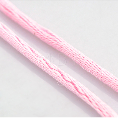 Macrame Rattail Chinese Knot Making Cords Round Nylon Braided String Threads X-NWIR-O001-A-16-1