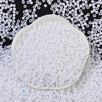 Opaque Acrylic Beads SACR-A007-01B-17-1