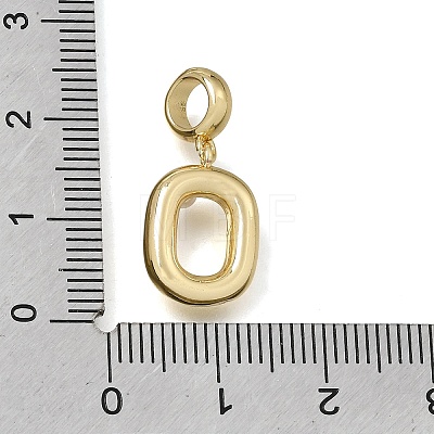 Brass Pendants KK-E806-01G-O-1