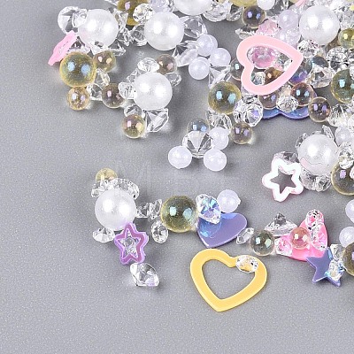 Plastic & Resin & Glass Shining Nail Art Glitter MRMJ-T080-13D-1