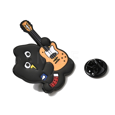 Musician Cat Enamel Pins JEWB-K037-01D-EB-1