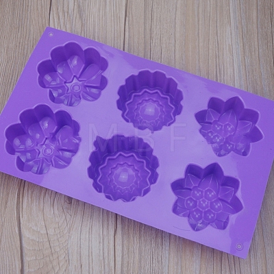 Flower Food Grade Silicone Molds SOAP-PW0001-075-1