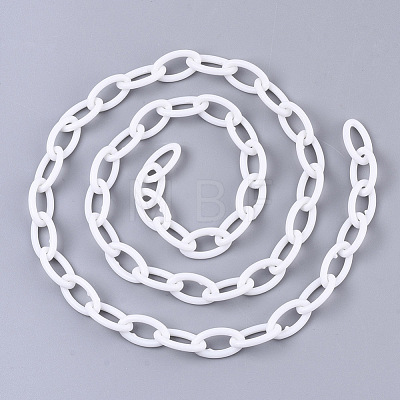 Opaque Acrylic Cable Chains X-SACR-N010-001K-1
