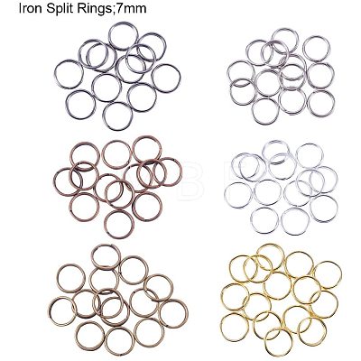 Iron Split Rings Sets IFIN-PH0001-11-7mm-1