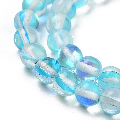 Transparent Glass Beads GLAA-B022-6mm-05-1