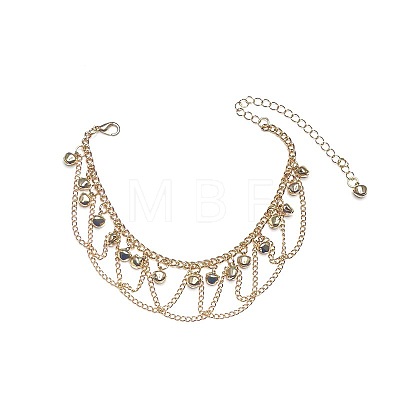 Bohemian Style Iron Bell Charm Anklets for Women WGF0CB1-01-1