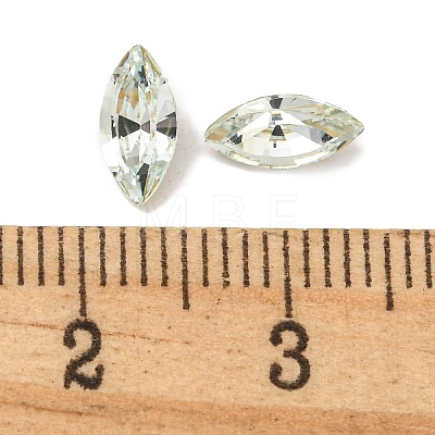 Glass Rhinestone Cabochons RGLA-L029-12A-161-1