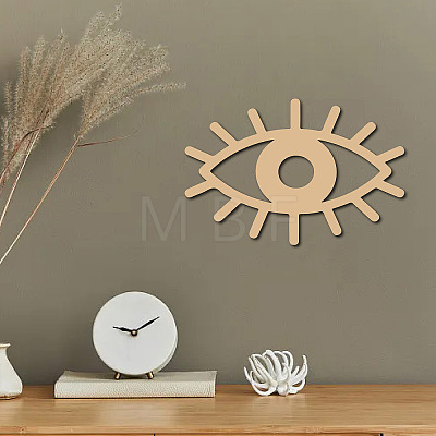 Laser Cut Unfinished Basswood Wall Decoration WOOD-WH0113-104-1