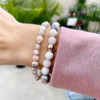3 Strands 3 Style Natural Pink Aventurine Beads Strands G-YS0001-13-1
