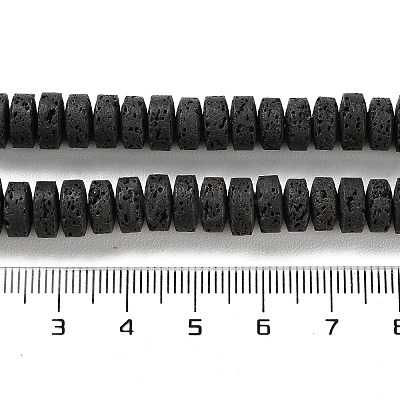 Synthetic Lava Rock Dyed Beads Strands G-H311-09-02-1