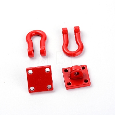 Iron with Alloy Health Gear RC Car Tow Hook Set TOOL-WH0130-70-1