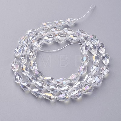 Glass Beads Strands X-GS013-28-1