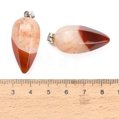 Natural Agate Pendants GG-K002-16G-1