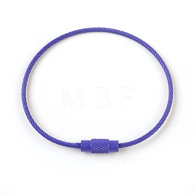 Steel Wire Bracelet Making MAK-F025-B-1