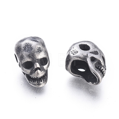 Halloween 304 Stainless Steel Beads STAS-F243-18AS-1
