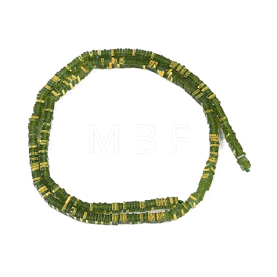 Electroplate Glass Beads Strands GLAA-B023-01A-02-1