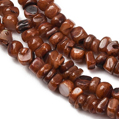 Dyed Natural Freshwater Shell Beads Strands SH-CBA2978-04A-1
