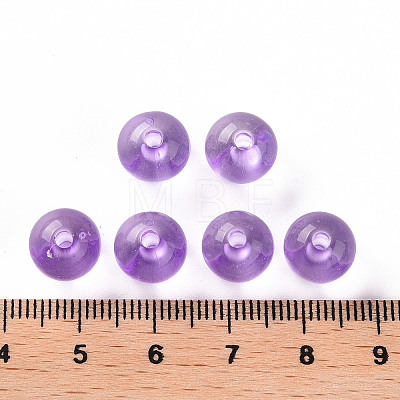 Transparent Acrylic Beads X-MACR-S370-A10mm-746-1