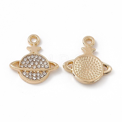 Alloy Rhinestone Pendants ALRI-K049-09E-1