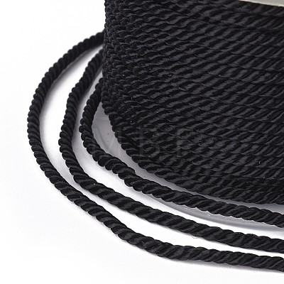 Polyester Milan Cord for DIY Jewelry Craft Making OCOR-F011-D18-1