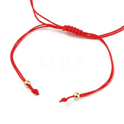 Adjustable Nylon Cord Braided Bead Bracelets X-BJEW-JB05543-02-1