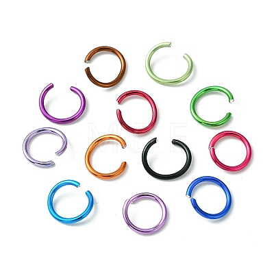 24G 12 Colors Aluminum Open Jump Rings FIND-FS0001-81-1