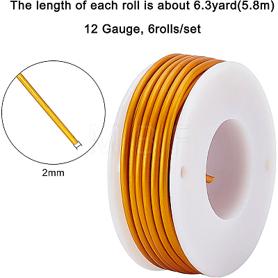 Round Aluminum Wire AW-BC0003-32F-2.0mm-1
