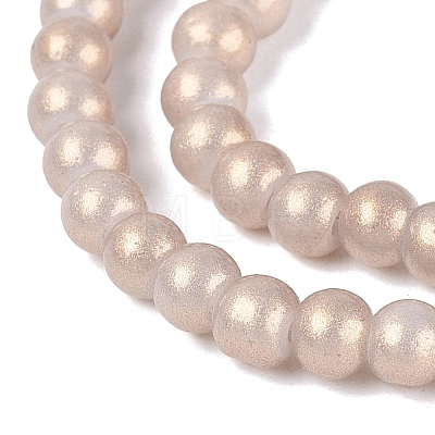 Baking Paint Glass Pearl Beads Strands LS-DGLA-ZX001-05B-15-1